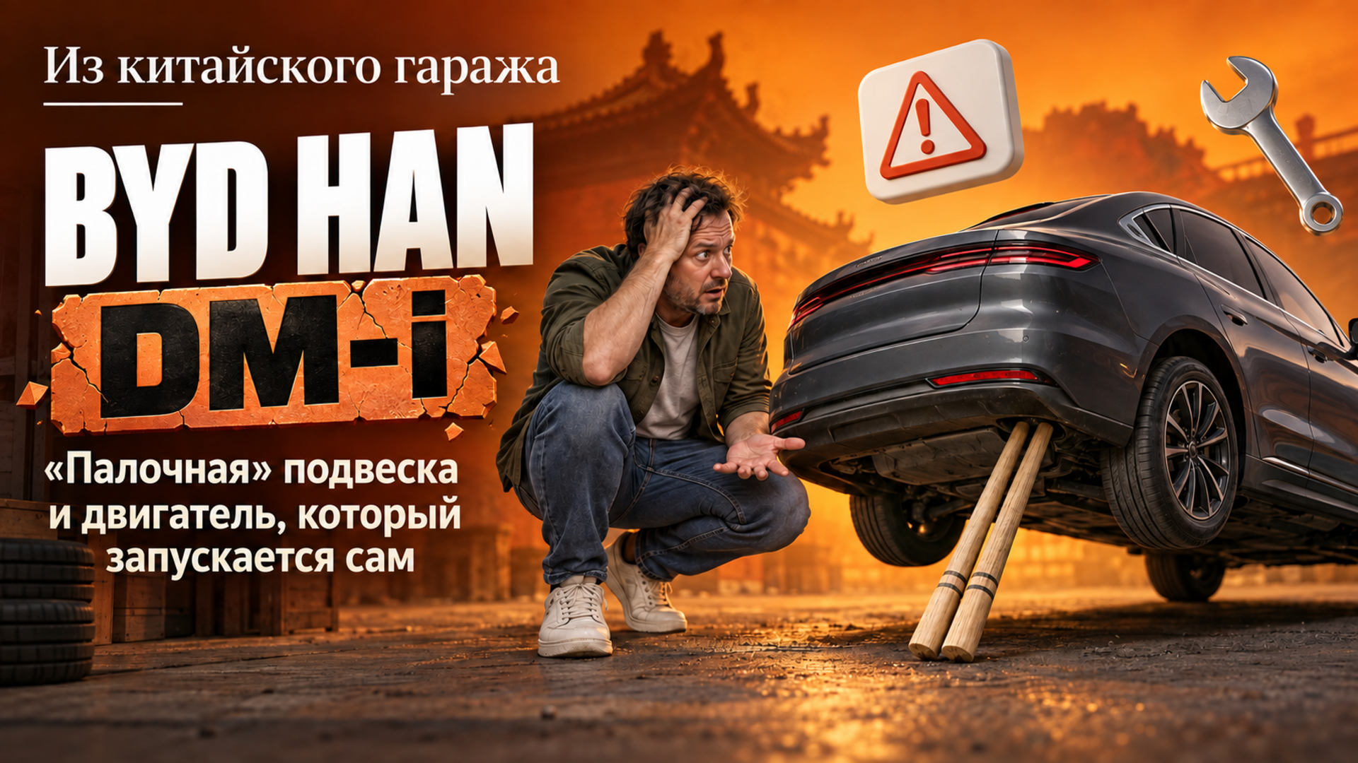 «Подвеска на палочках и двигатель-невидимка»: китайские владельцы BYD Han DM-i — через 1–2 года владения