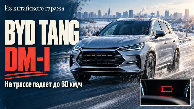 BYD Tang DM-i через 4 года: китайские владельцы о провалах тяги — педаль в пол, а машина едет 60