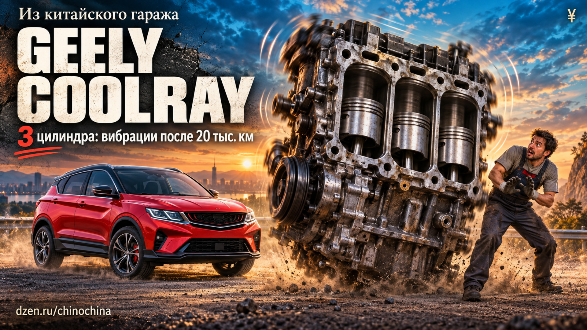 «Троит, но тянет»: что китайские владельцы Geely Coolray рассказали о 3-цилиндровом 1.5T через 30 тысяч км