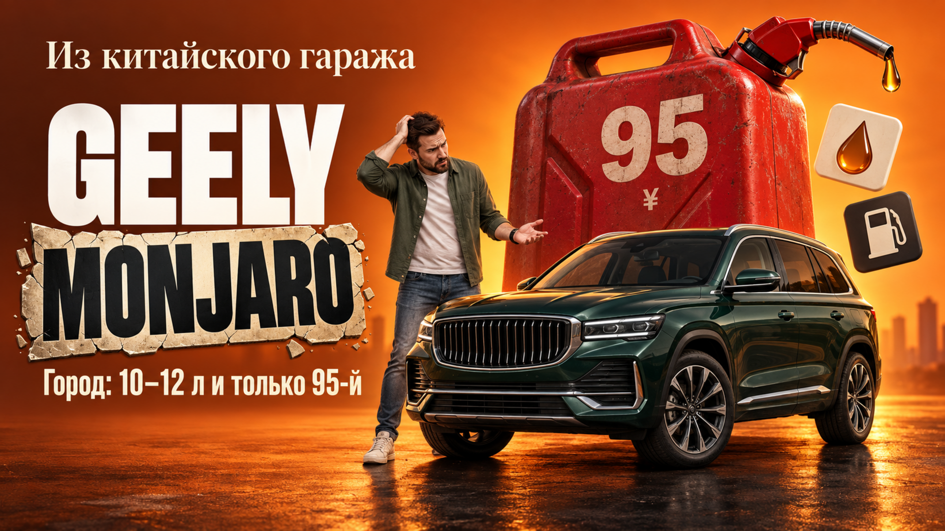 Geely Monjaro глазами китайских владельцев: расход и только 95-й бензин