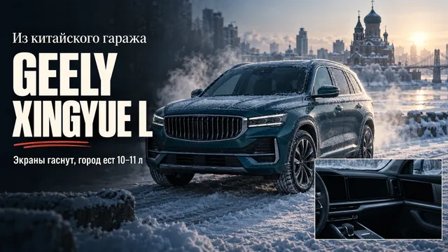Geely Xingyue L через 2,5 года по-китайски: владельцы жалуются на гаснущие экраны, толчки коробки и 10 литров в городе