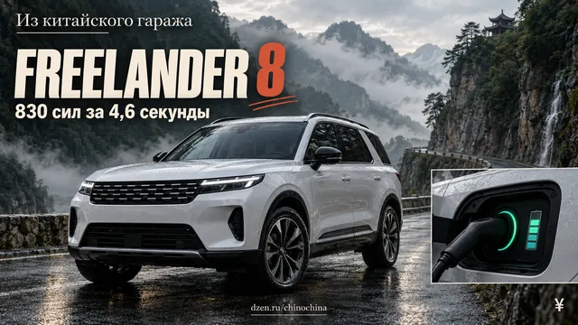 Freelander 8 в Китае за 4,2 млн ₽, у нас за 12-14 млн ₽: за что переплачиваем