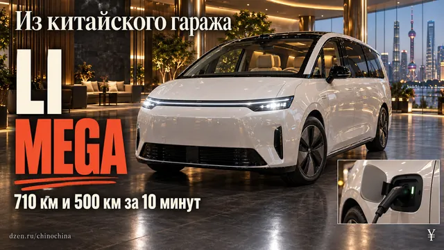 Li MEGA: стоит ли брать в России, если китайцы жалуются на запас хода на трассе?