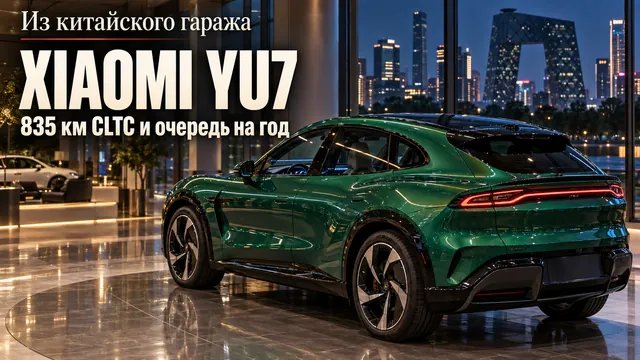 Перед покупкой Xiaomi YU7 проверьте тормоза на тест-драйве: главная болячка по отзывам китайцев