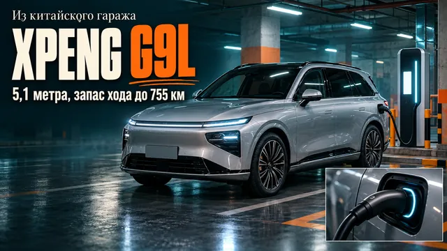 Новинка XPeng G9L: что китайцы пишут про «растянутый» флагман с зарядкой 9 минут