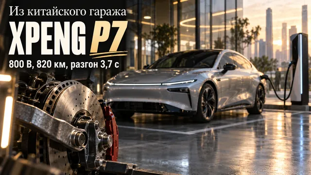 Почему задние пассажиры ростом выше среднего разочаруются в Xpeng P7?