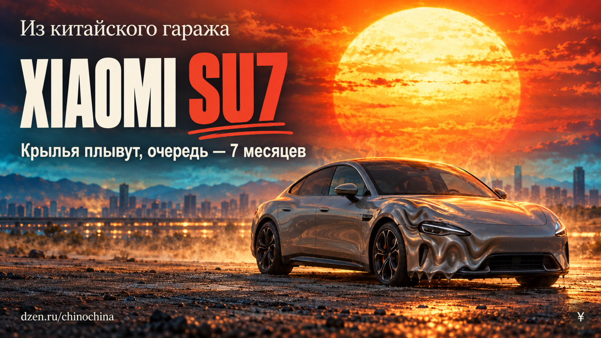 «Ждали по 7 месяцев, а крылья поплыли на солнце»: китайские владельцы Xiaomi SU7 — через год и 380 тыс. проданных машин